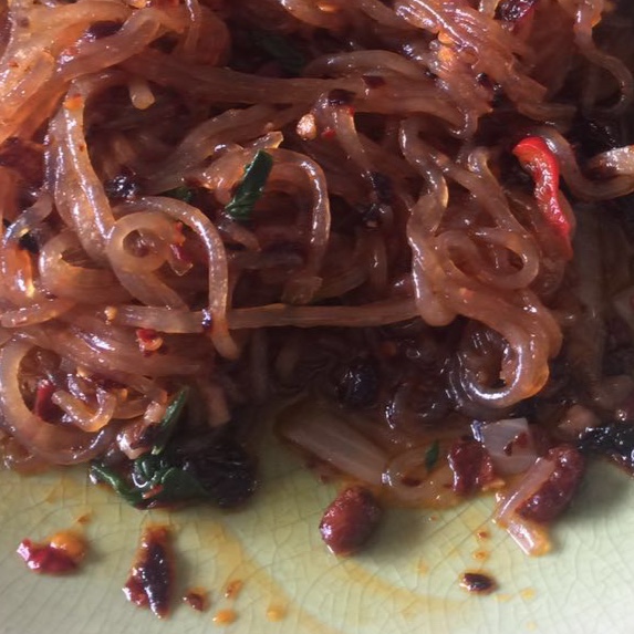 肉末炒粉丝