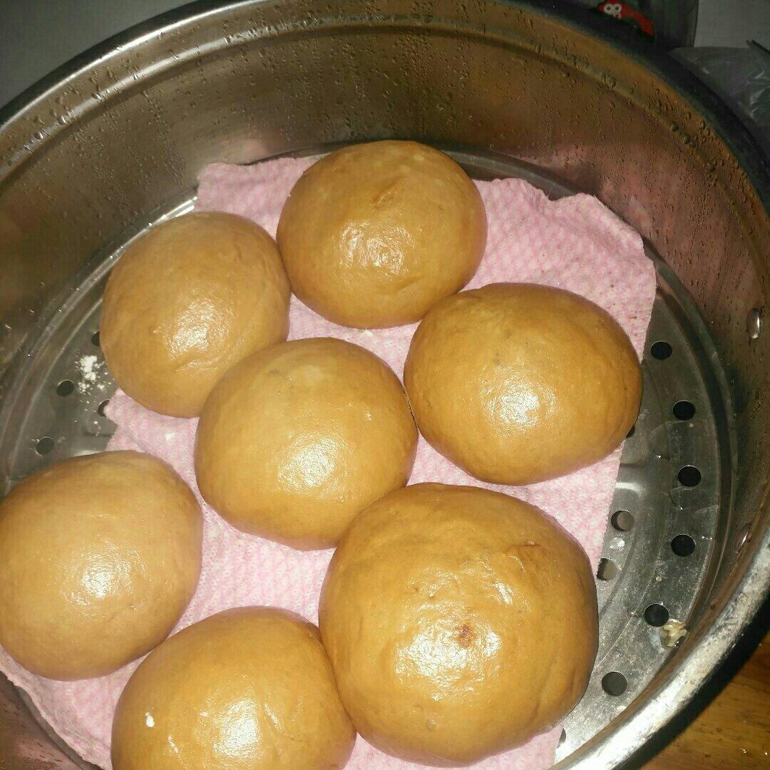 有着面包口感的红糖馒头（一次发酵）