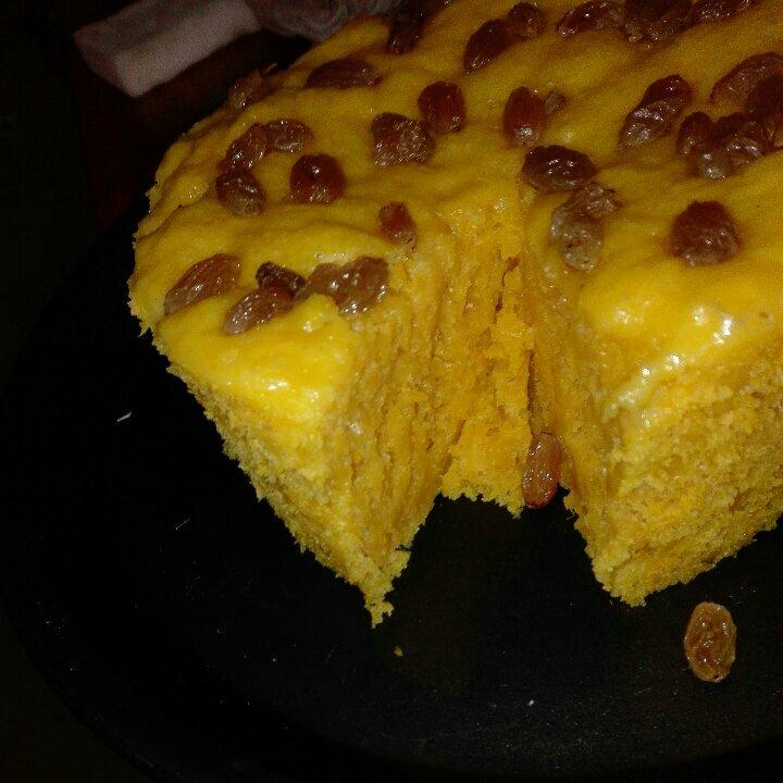 南瓜发糕 Steamed Pumpkin Cake