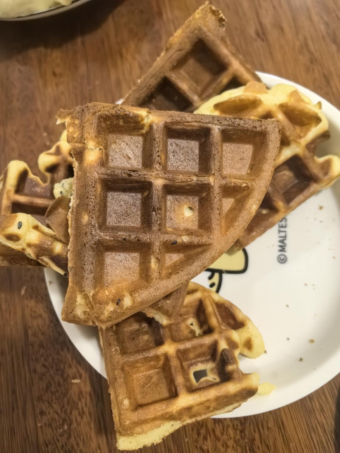 外脆内软华夫饼