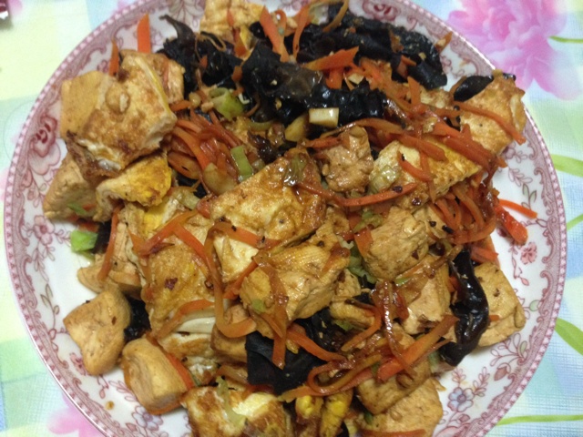 鱼香豆腐
