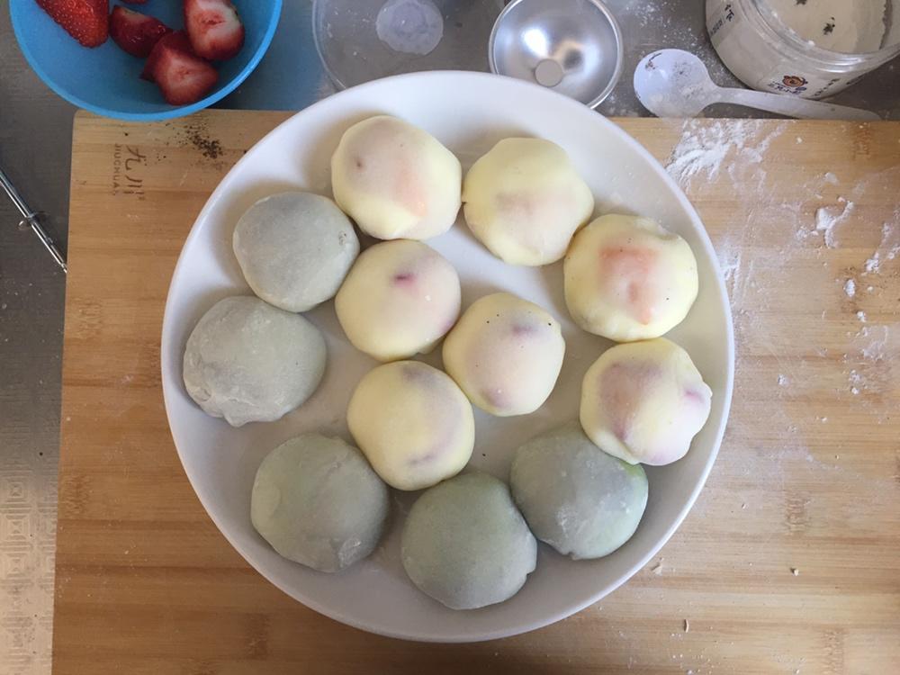 腹黑白胖子——奥利奥雪媚娘