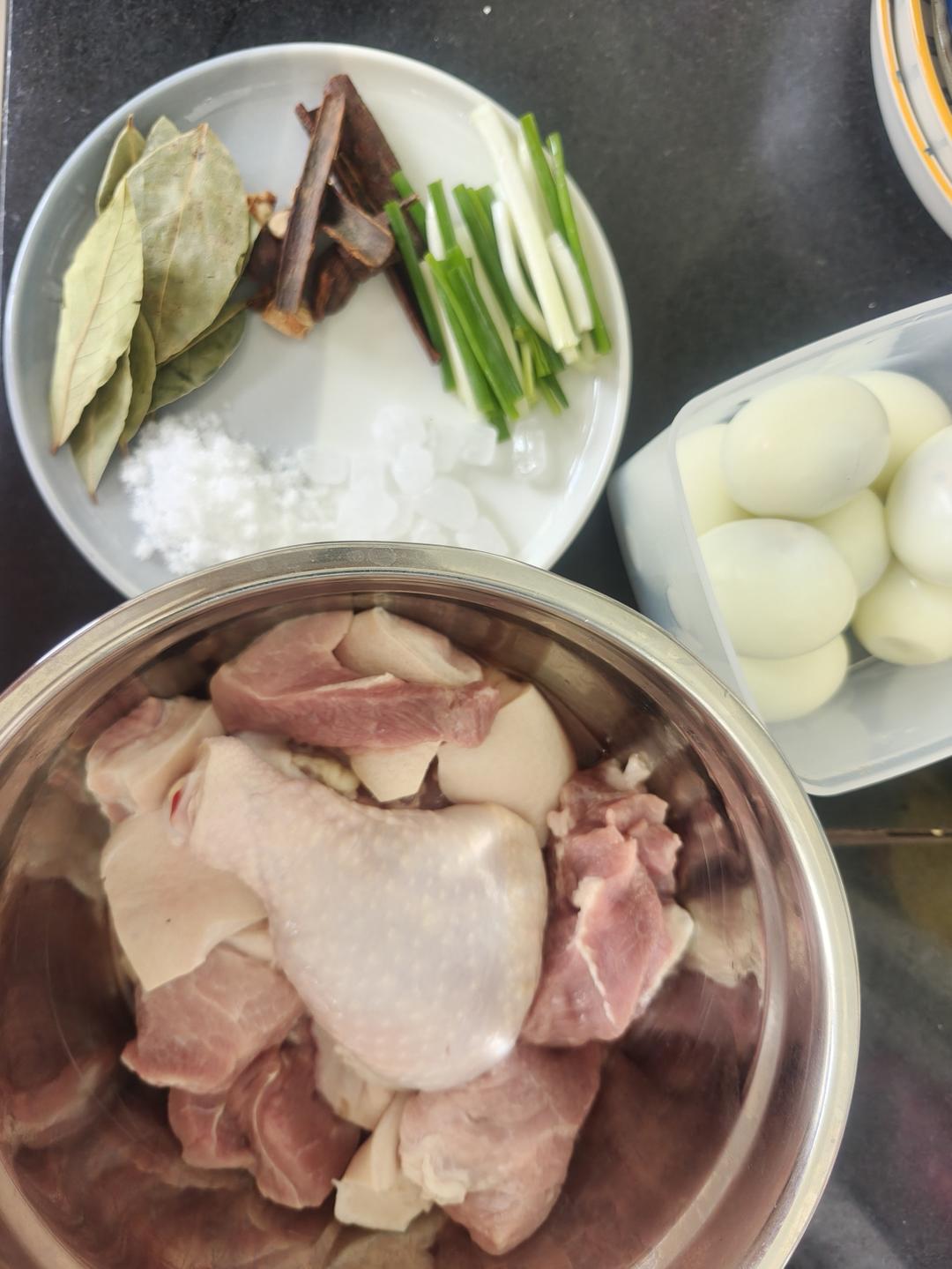 传统家乡卤味（卤五花肉、鸡爪、鸭胗等）