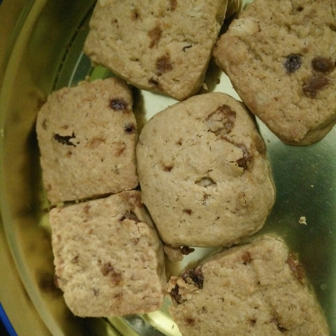 红糖核桃饼干