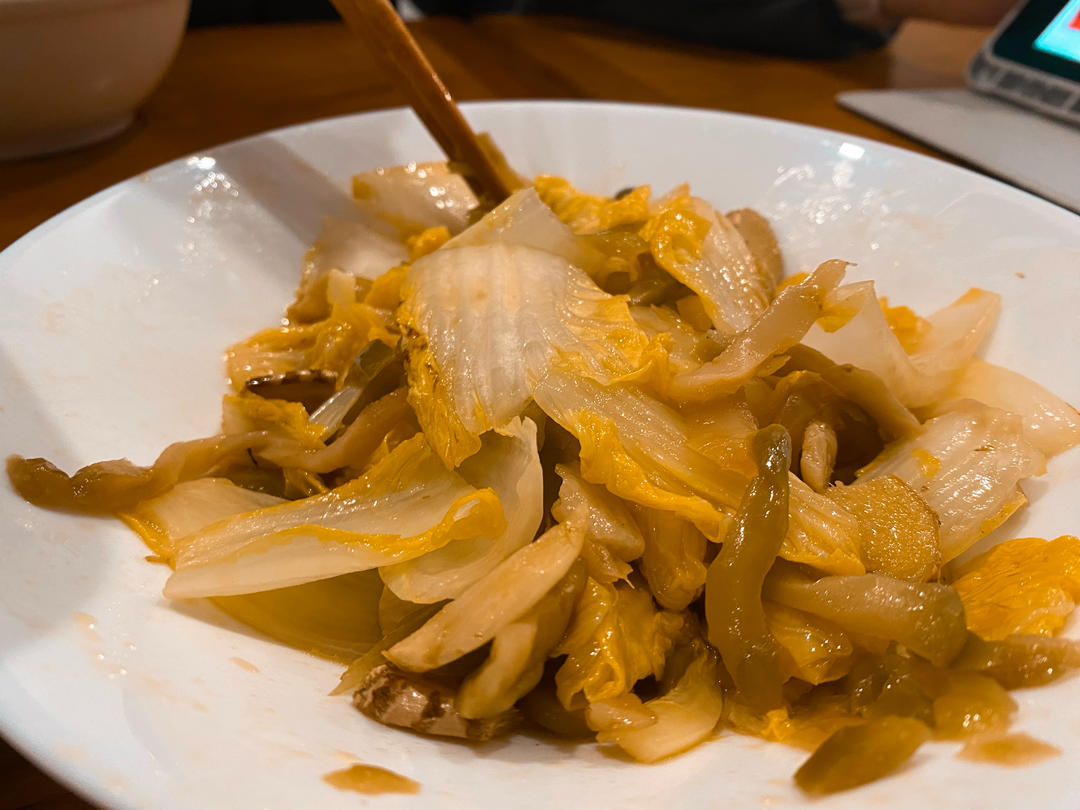 乌江榨菜炒娃娃菜