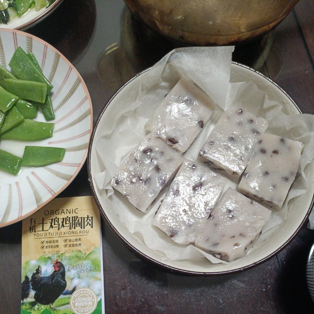 老上海味道-赤豆糕（软硬比例说明）