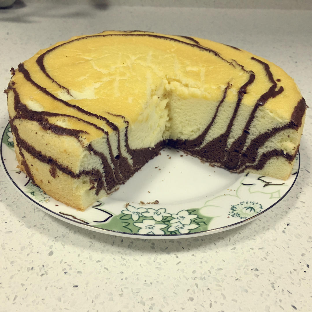 斑马纹酸奶蛋糕