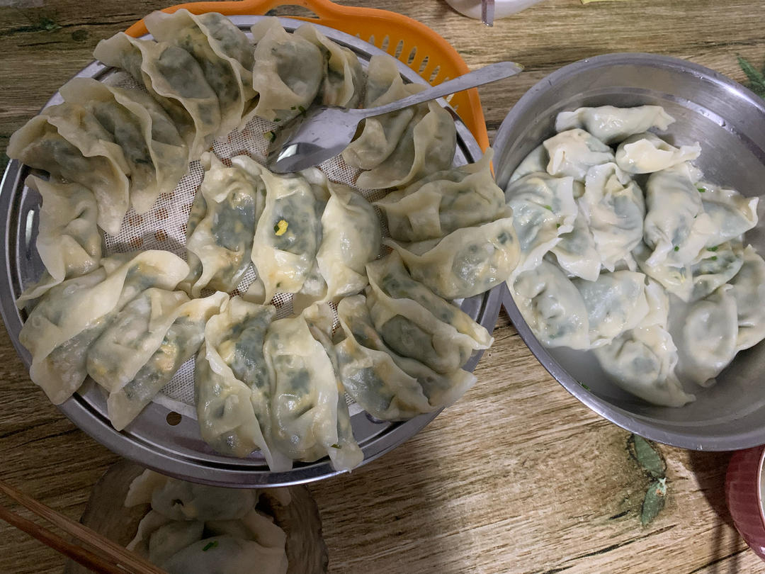 韭菜虾仁鸡蛋饺子