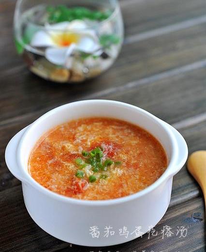 番茄鸡蛋疙瘩汤的做法