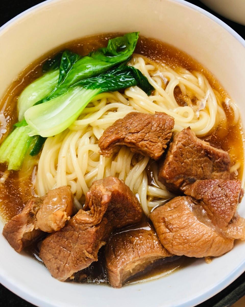 正宗台湾红烧牛肉面