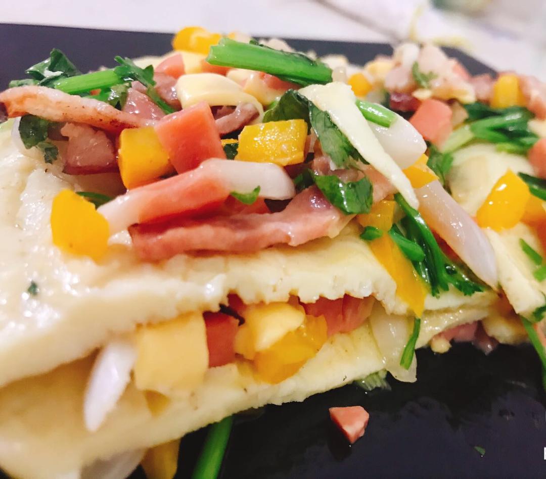 披萨蛋（快速早餐）