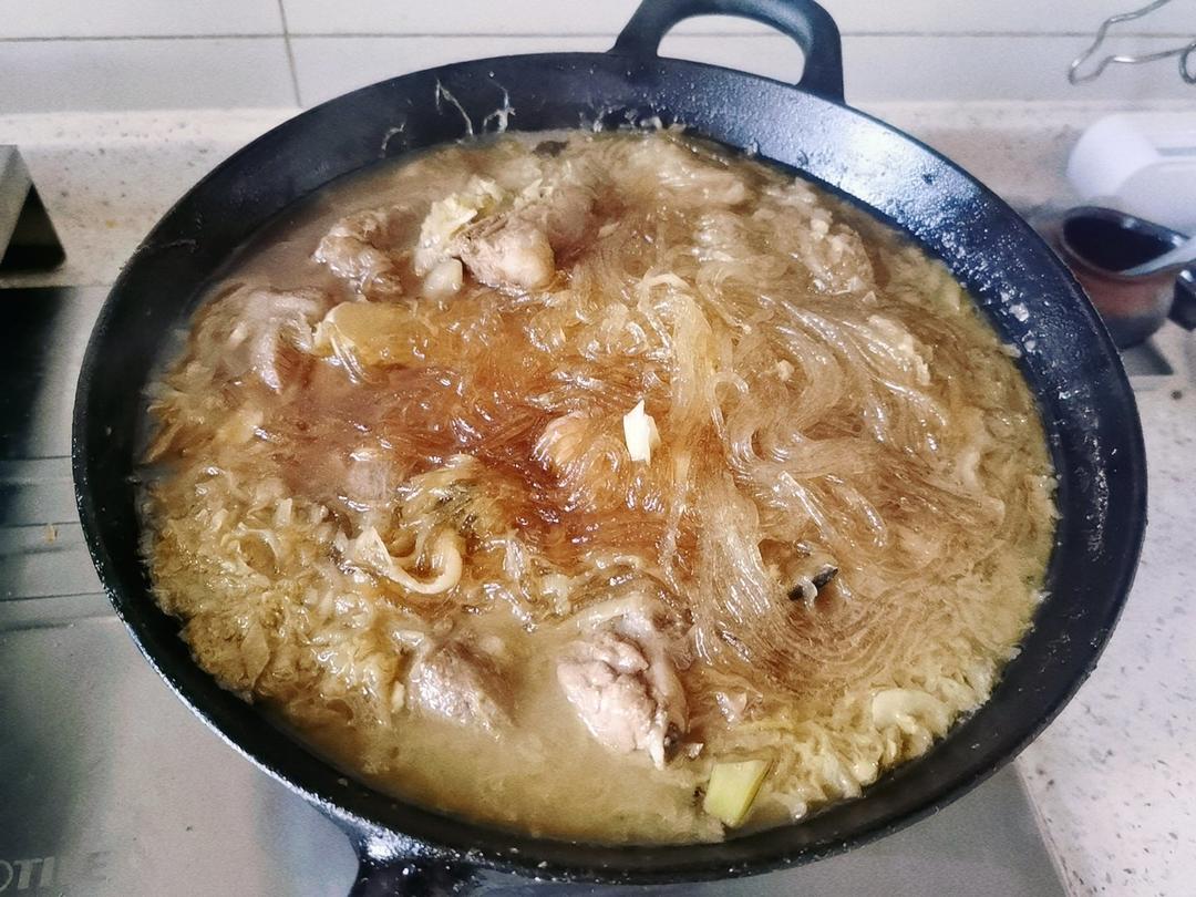 和东北人学炖酸菜排骨