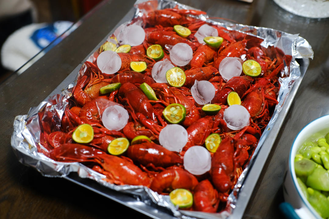 花雕冰镇小龙虾