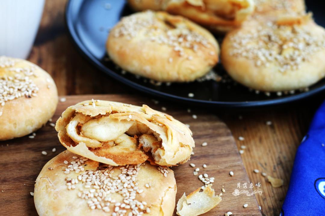花生酱烧饼的做法