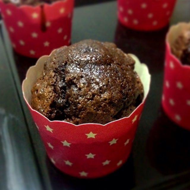 君之配方杯子蛋糕中最美味的一款25分钟搞定的美味蛋糕----【巧克力纸杯蛋糕】