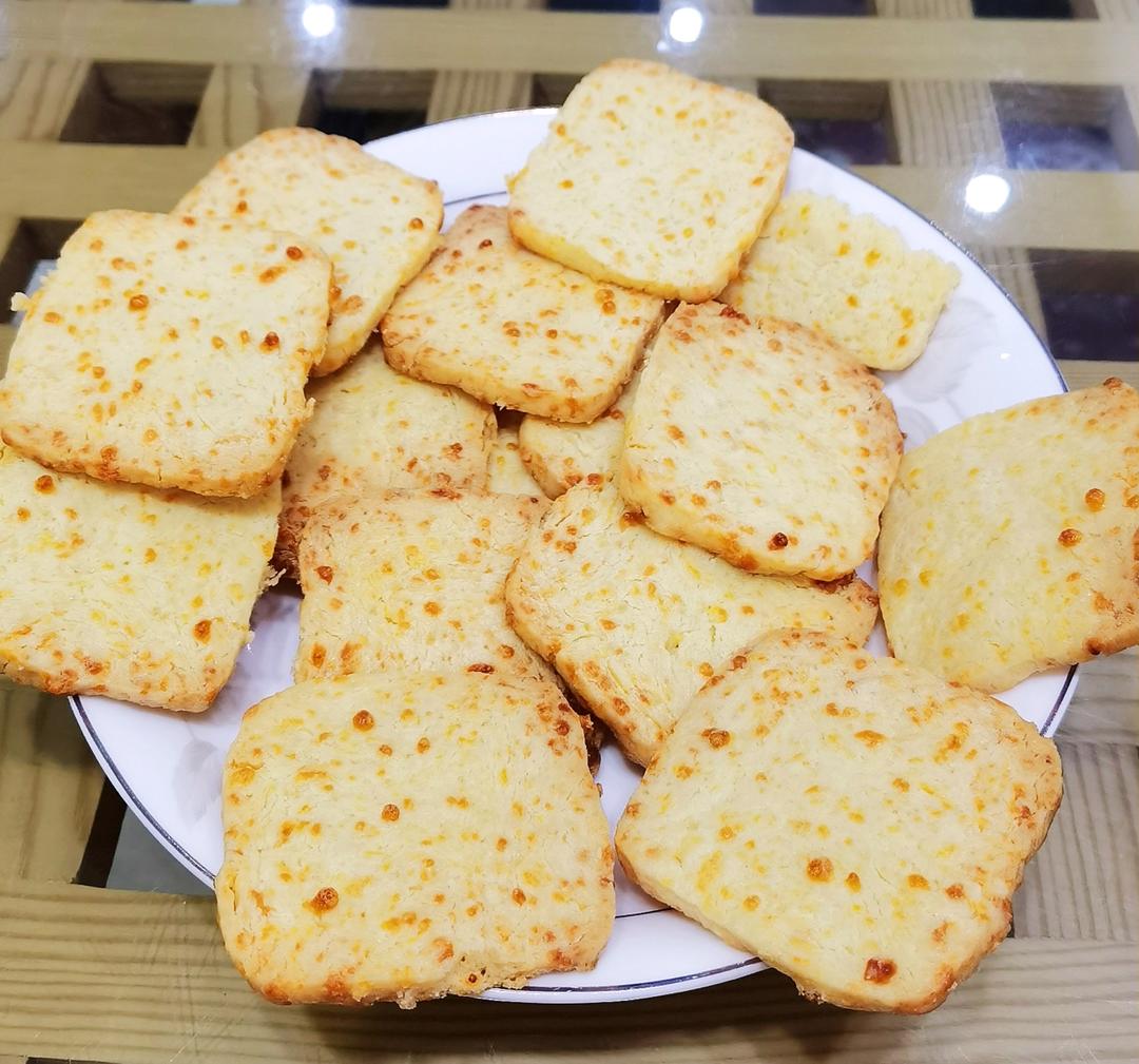 免打发❗️零失败❗️黄金芝士咸味饼干❗️