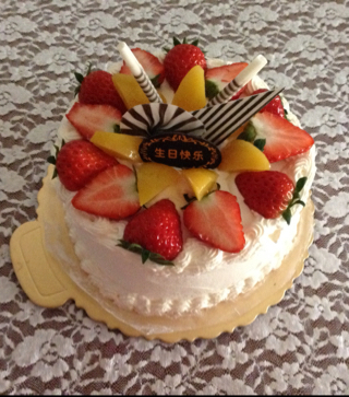 水果奶油【生日蛋糕】