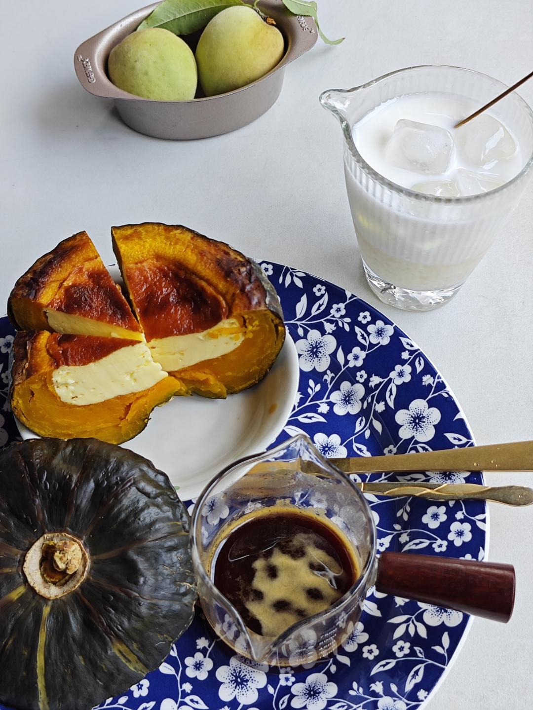 零失败南瓜烤布丁💕空气炸锅食谱