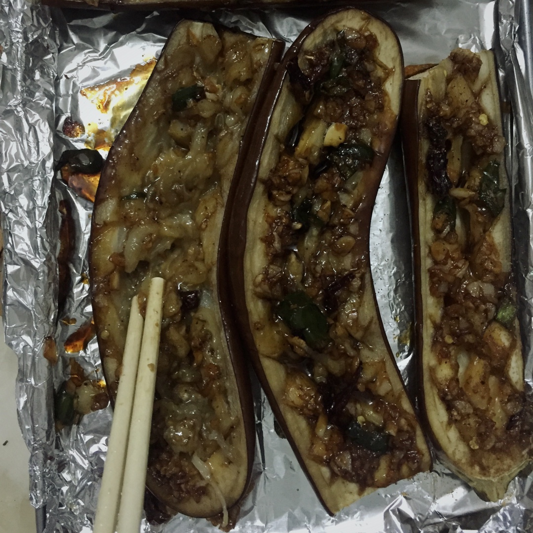 蒜蓉烤茄子