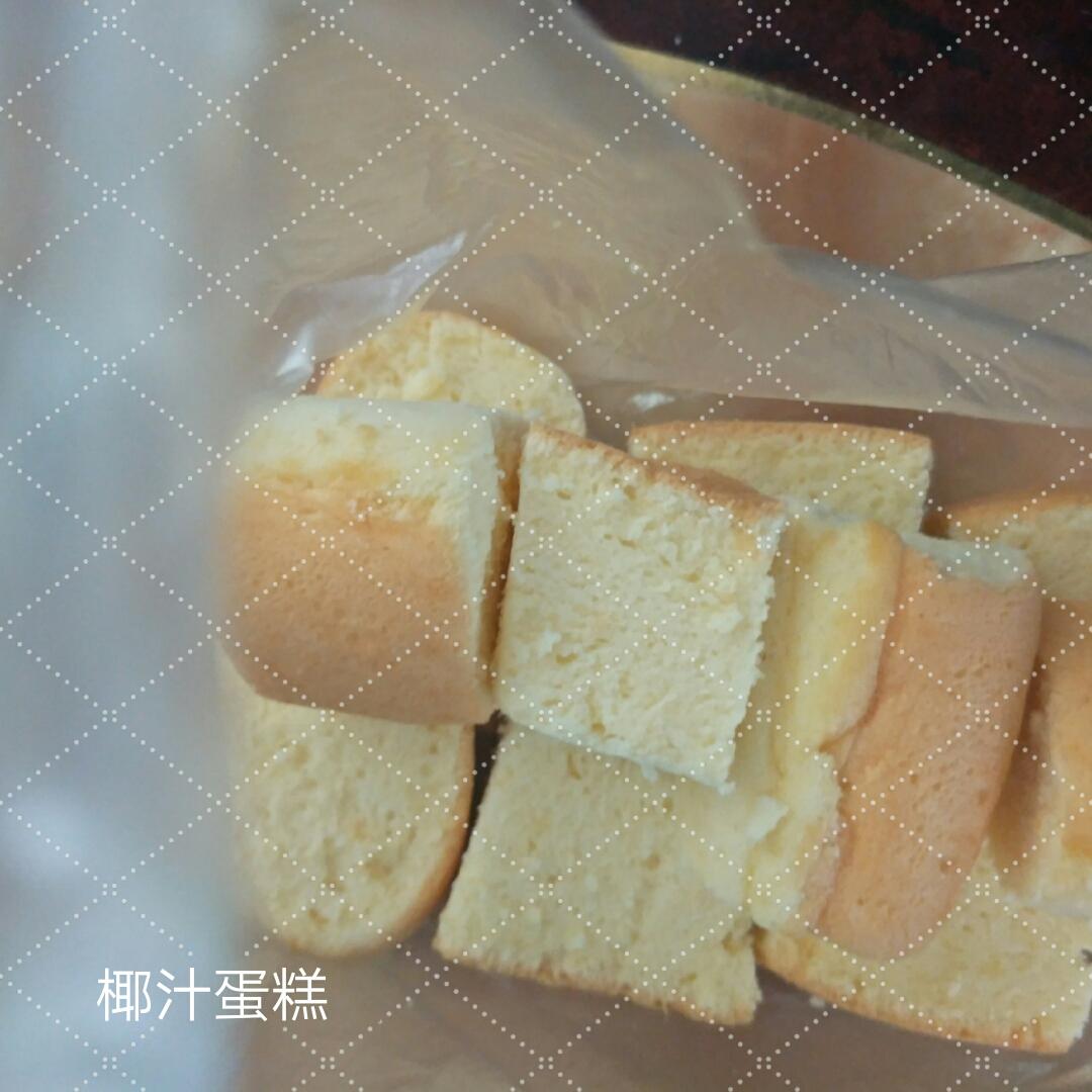 椰浆蛋糕(电饭煲版)的做法
