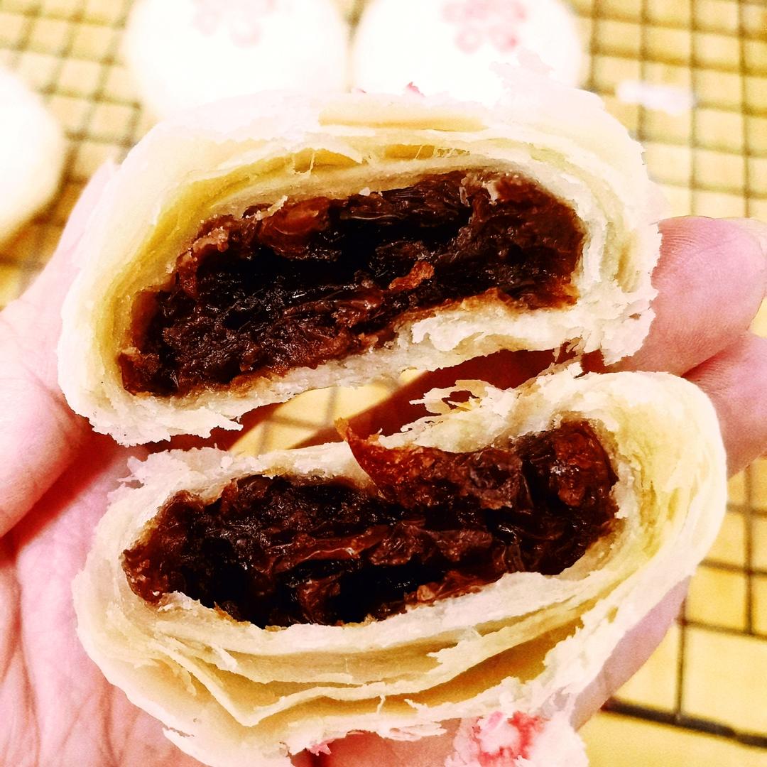 玫瑰鲜花饼
