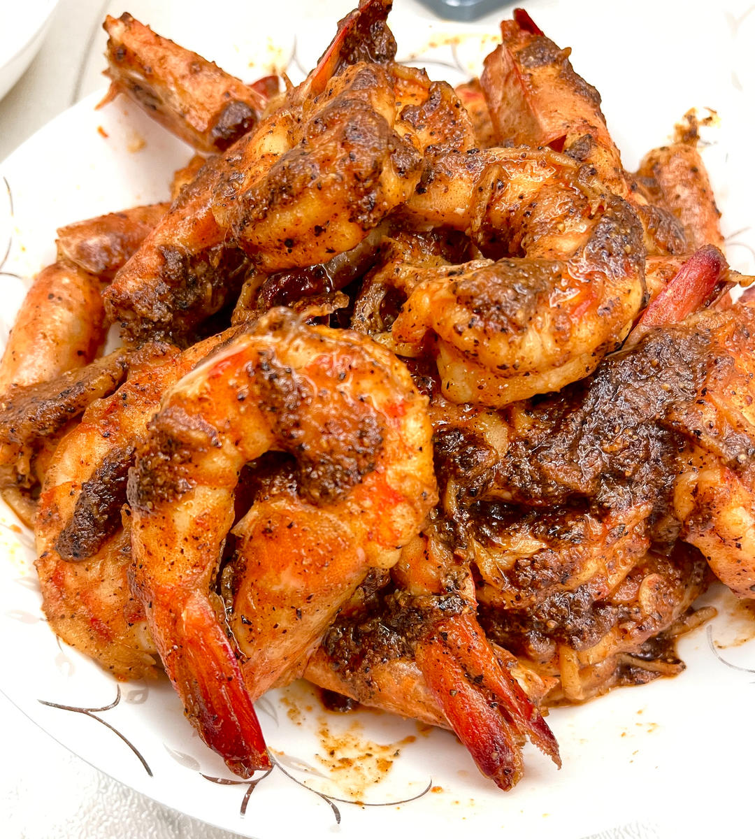 新加坡黑椒虾（新加坡厨师地道做法，可以用螃蟹）