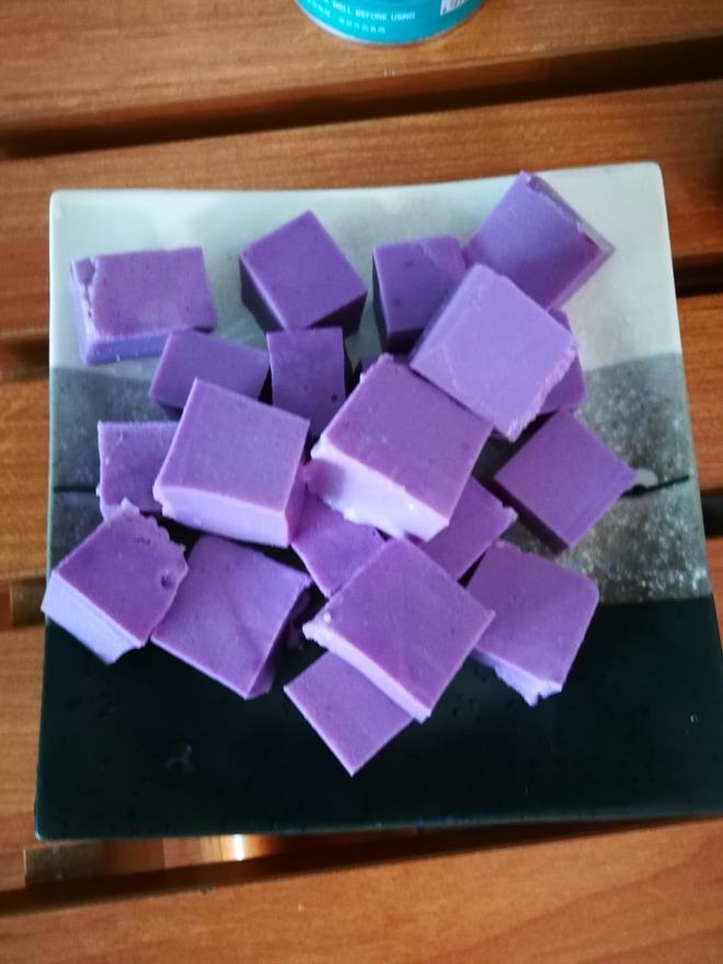 减脂紫薯布丁的做法