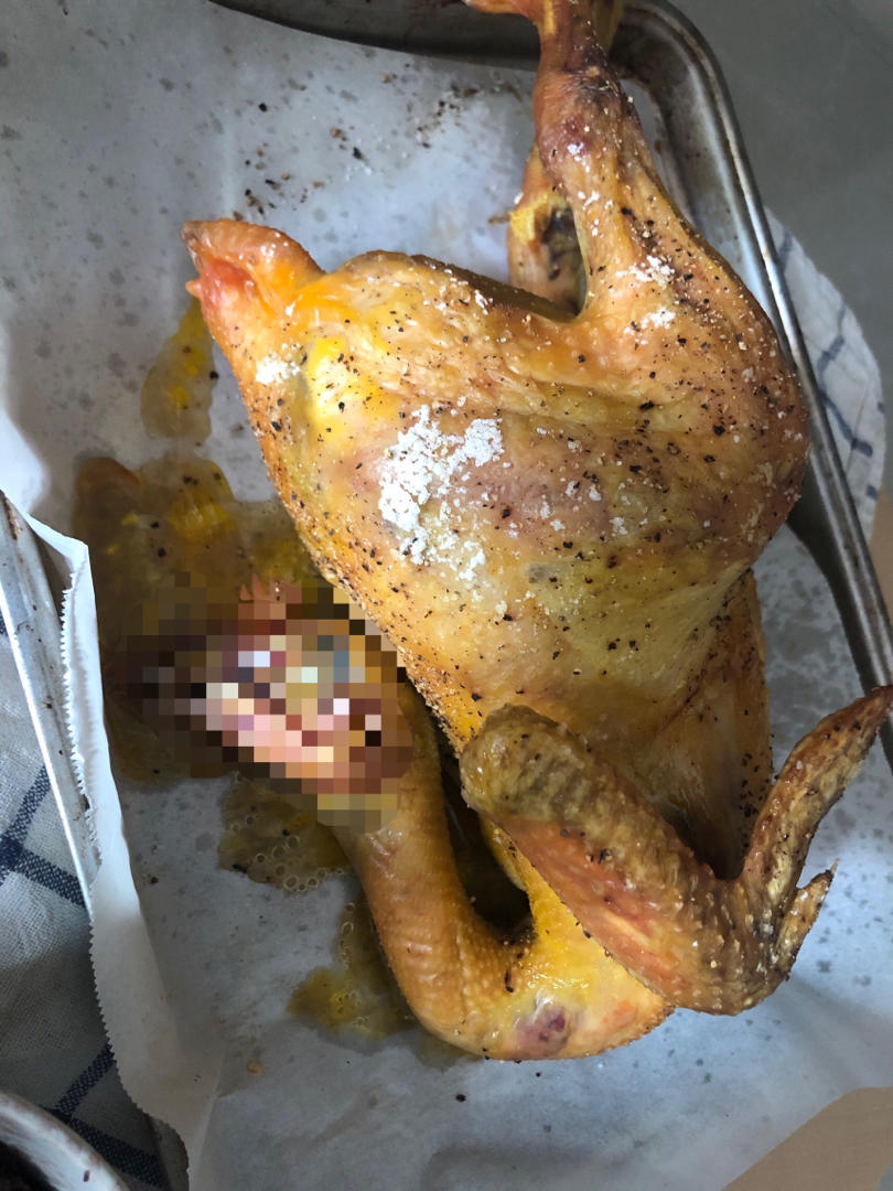 脆皮烤鸡