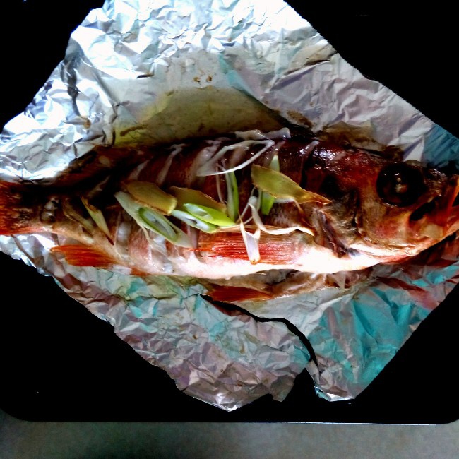 蒸烤石斑鱼