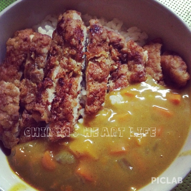炸猪排咖喱饭