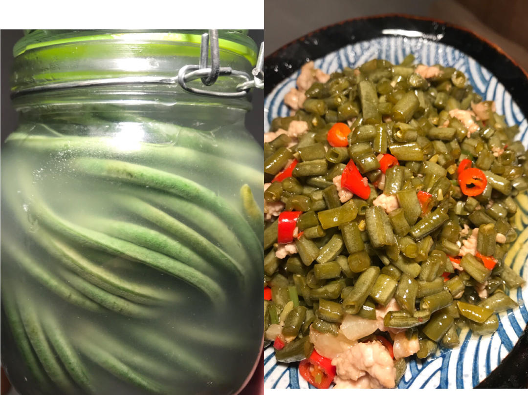 自制酸豆角（史上最简单三天完成）