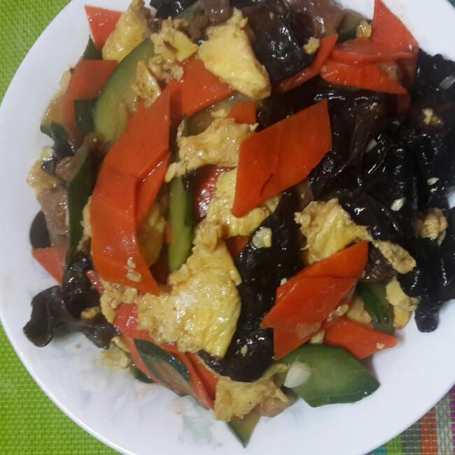 家常小炒——木须肉