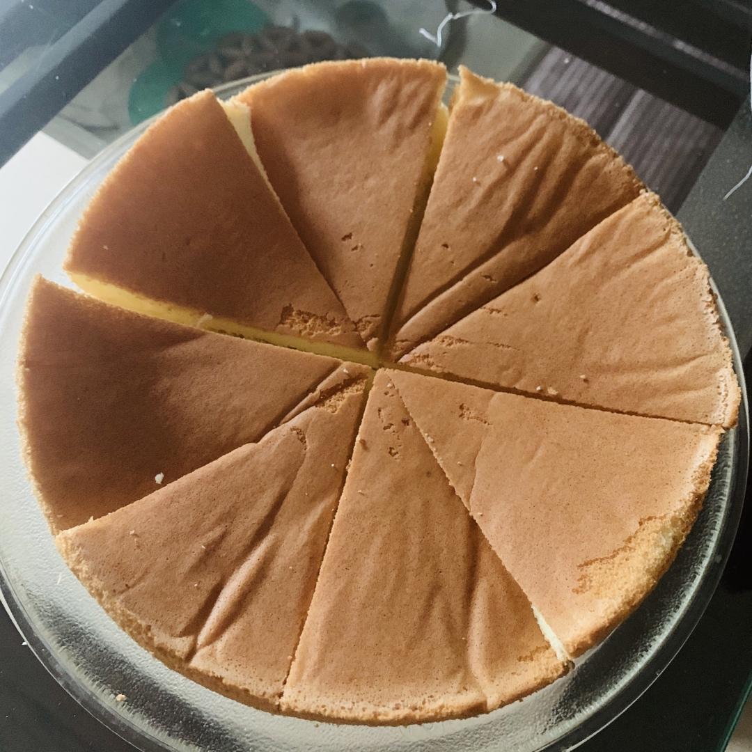 戚风蛋糕完美脱模+切片