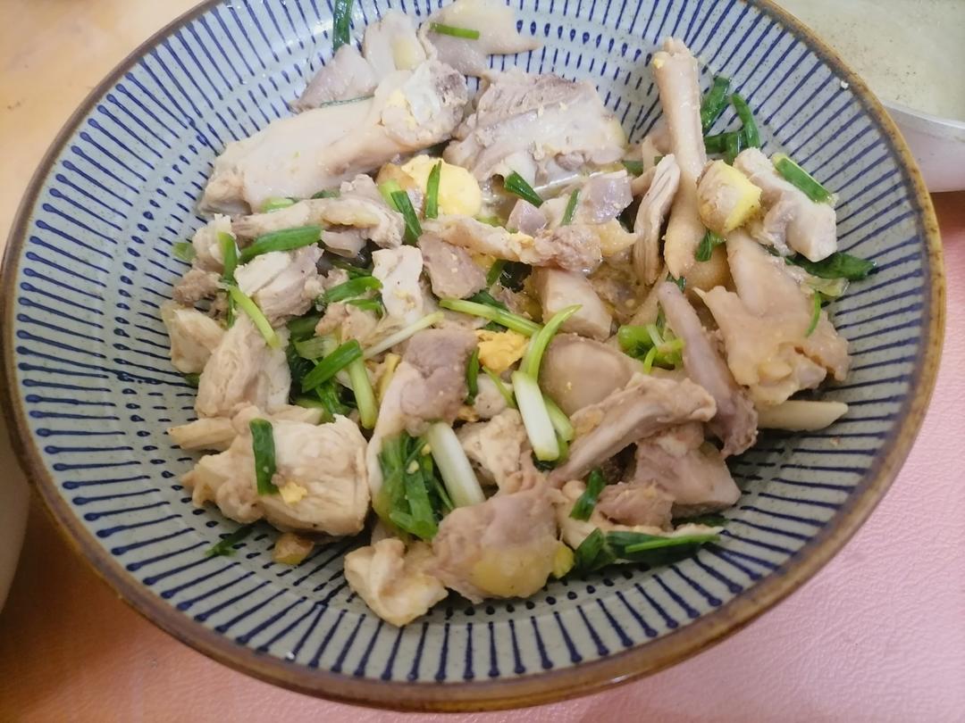 成功率100%的葱油鸡
