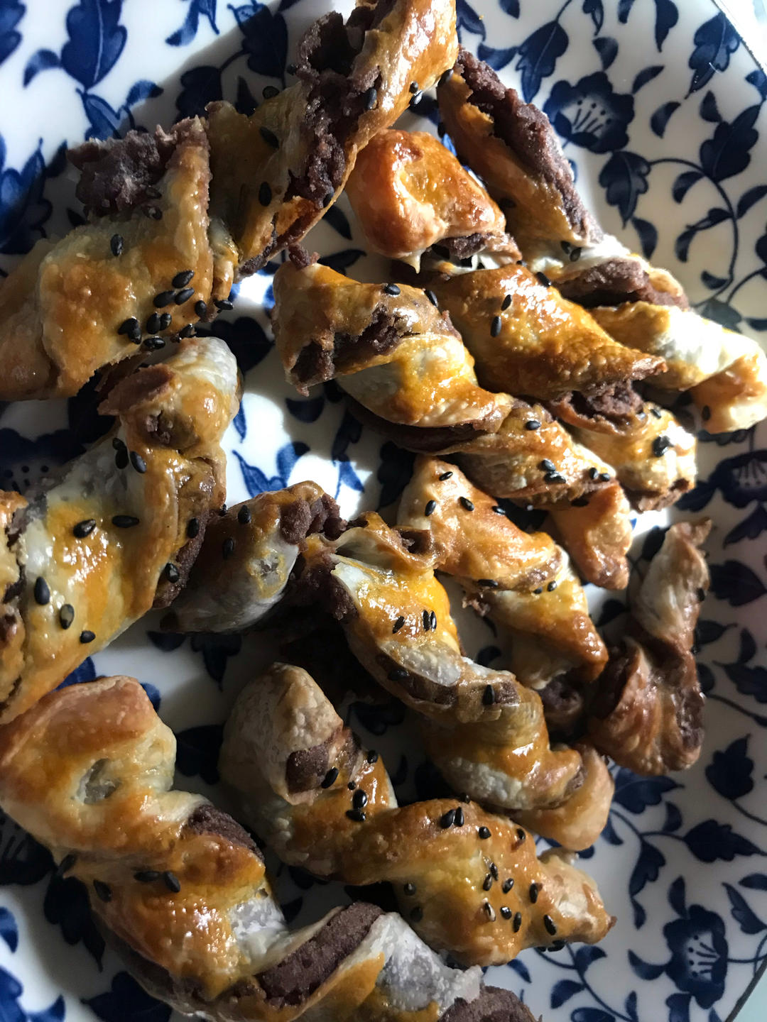 超好吃🉐豆沙扭扭酥(手抓饼版)