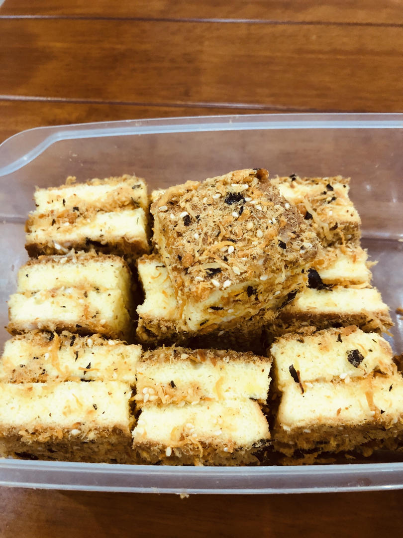 不输鲍师傅—松软美味不腻版海苔肉松小贝（内附超详细蛋白打发方法）