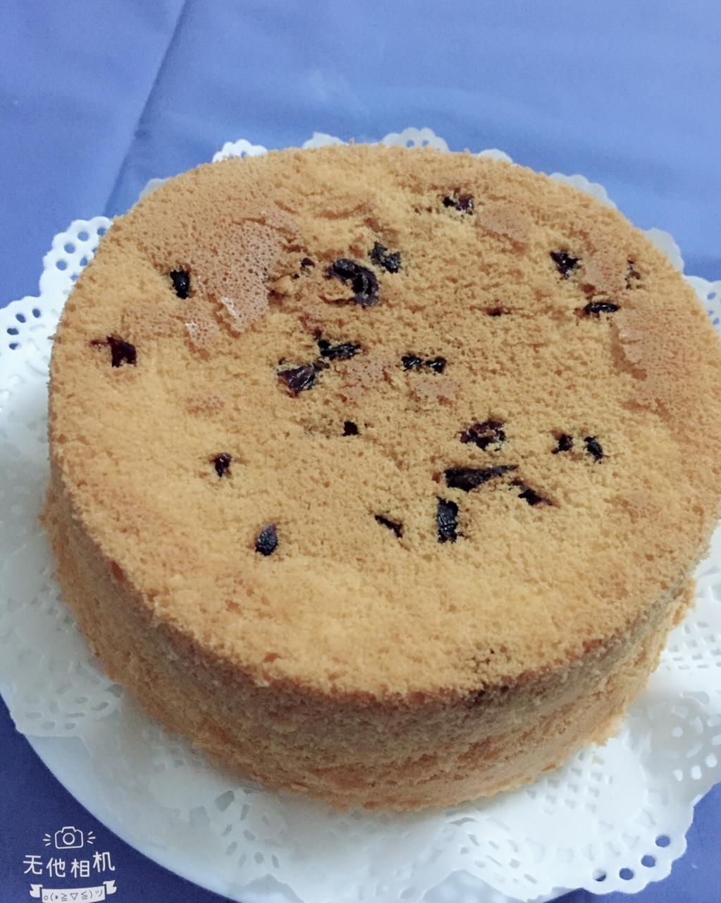 戚风蛋糕（不回缩，裱花打底首选）