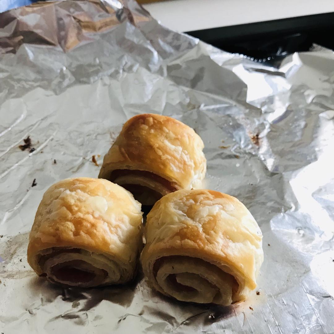 手抓饼培根卷