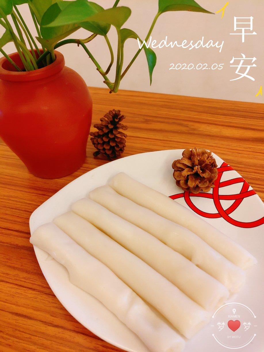 模仿传统猪肠粉（斋肠香港混酱肠）