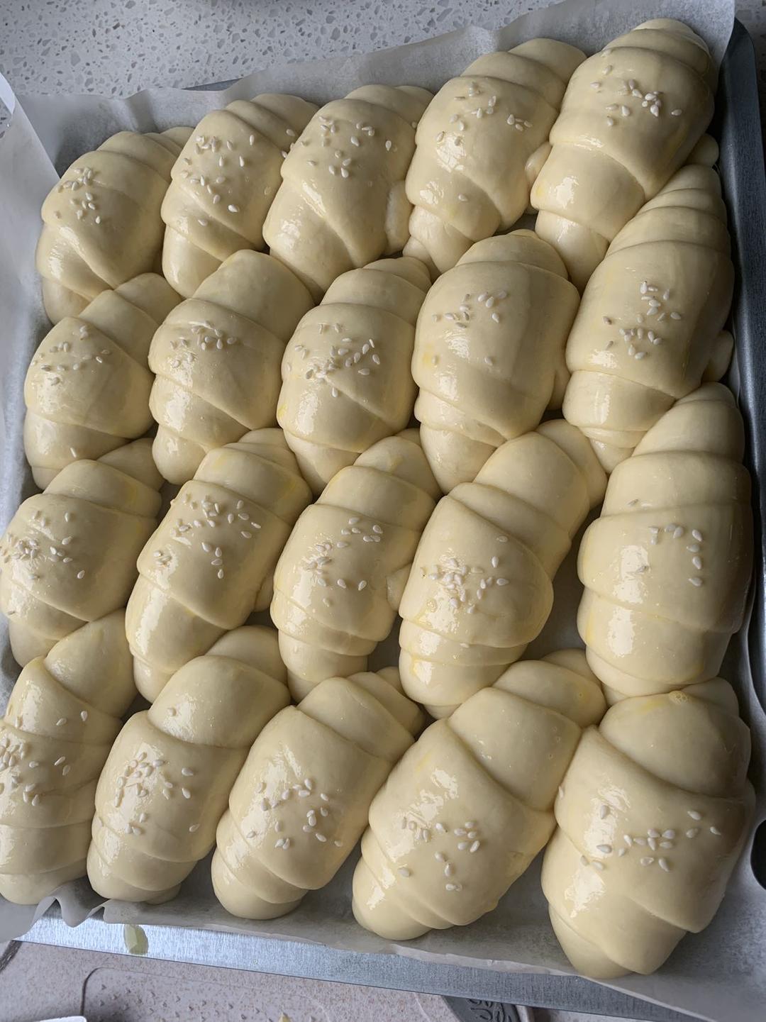 牛奶面包卷（直接法）