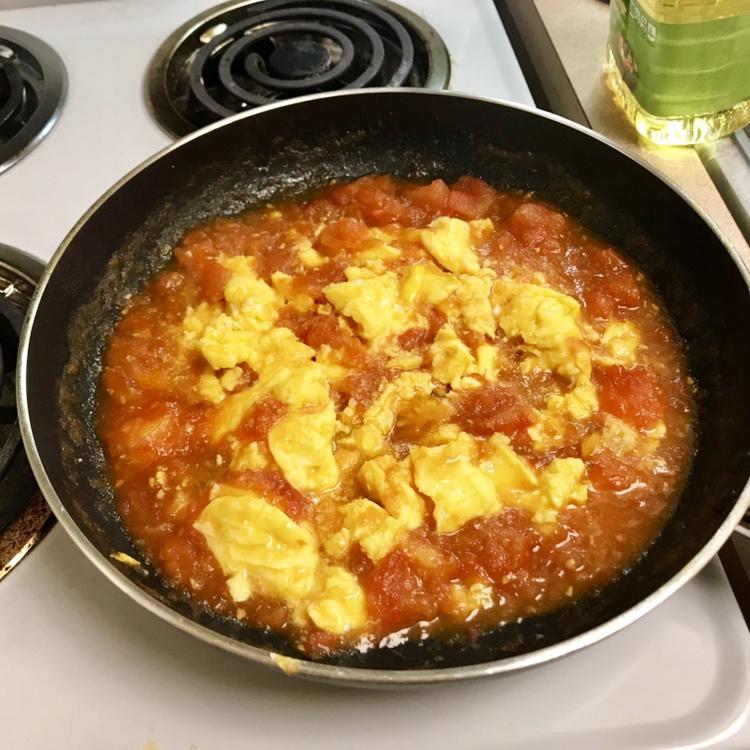 西红柿炒鸡蛋