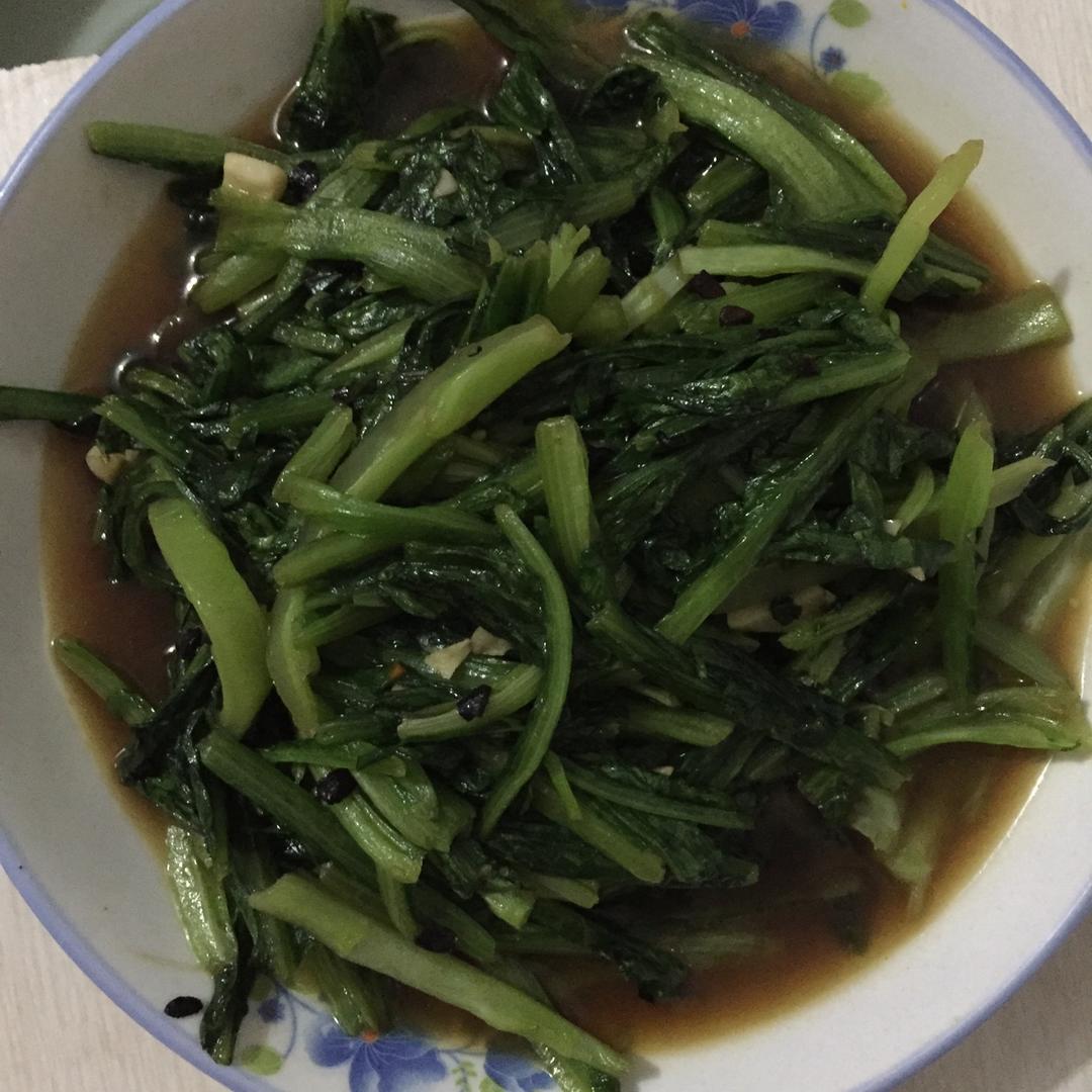 豆豉油麦菜