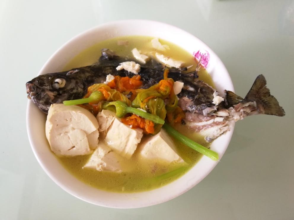补钙食谱之二: 豆腐泥猛鱼汤的做法