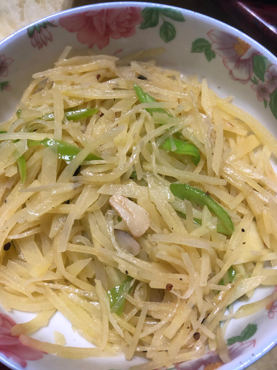 咕噜咕噜p4fe做的清炒土豆丝