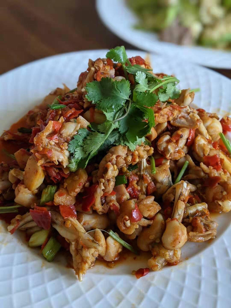 【0249】剁椒牛蛙（椒麻版） <302小厨房>