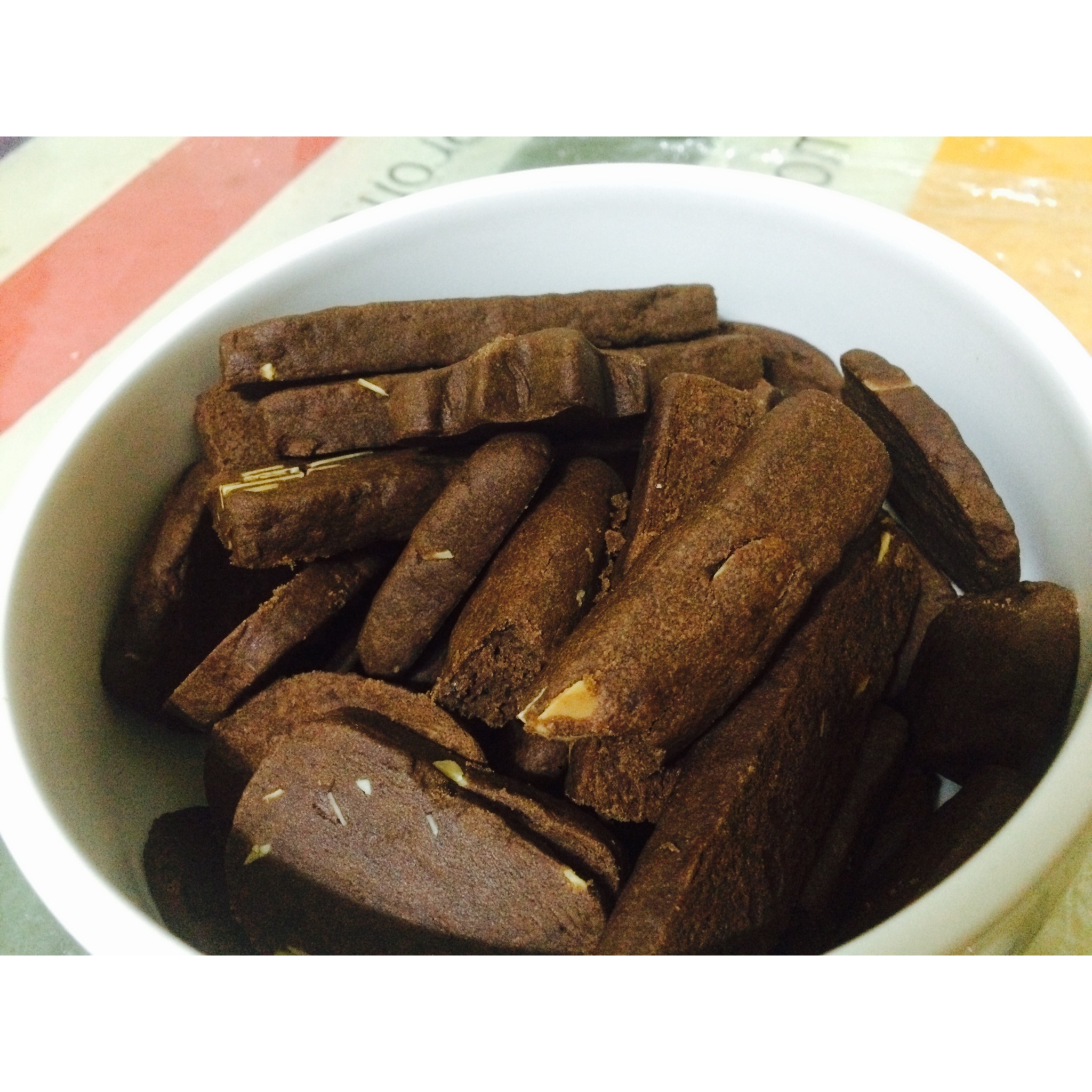 抹茶杏仁饼干