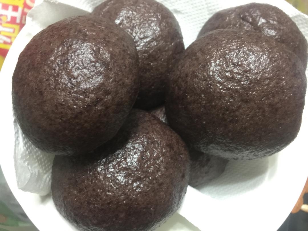 黑米馒头