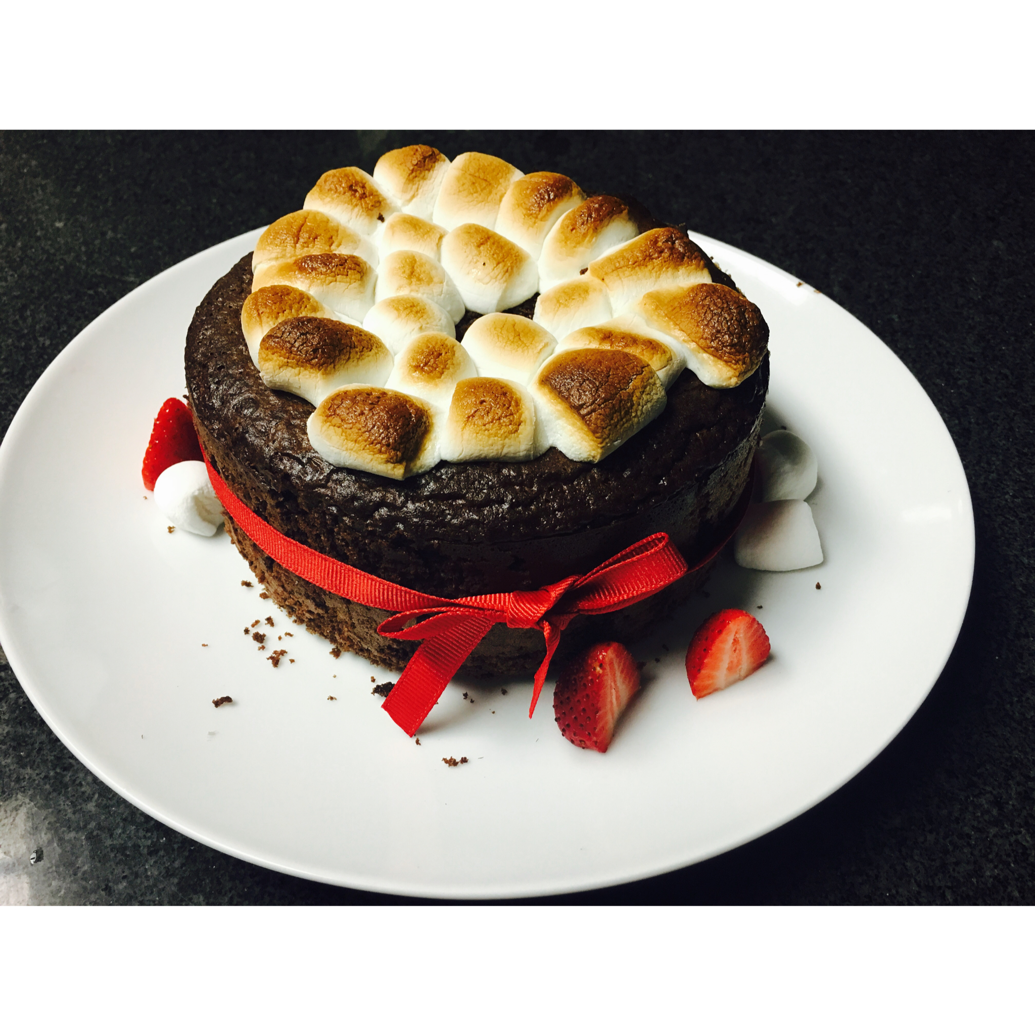 香浓黑巧克力戚风