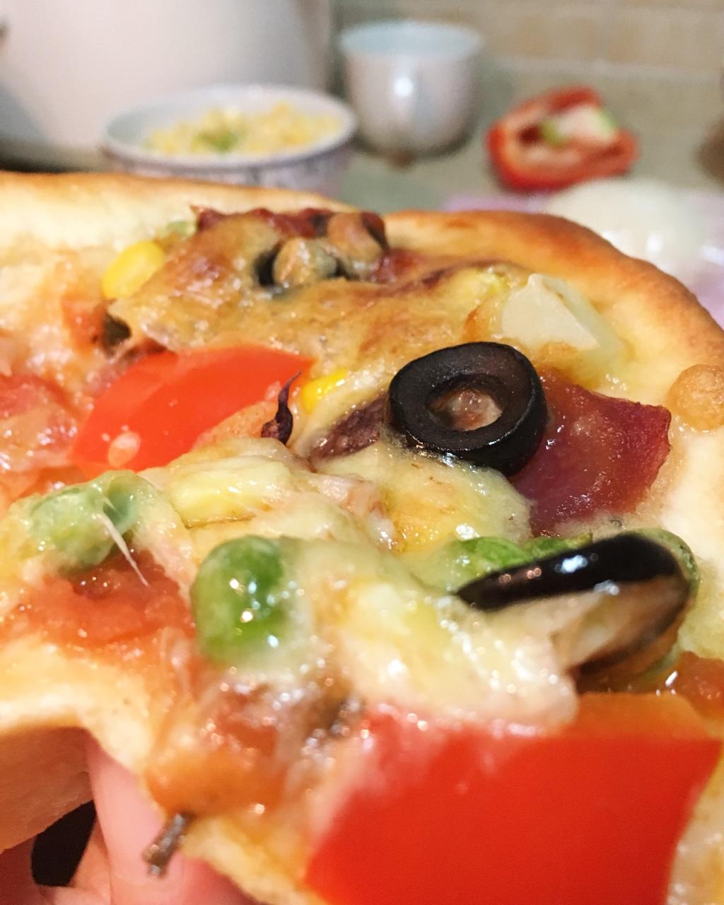 夏威夷pizza（附饼底冷冻法）