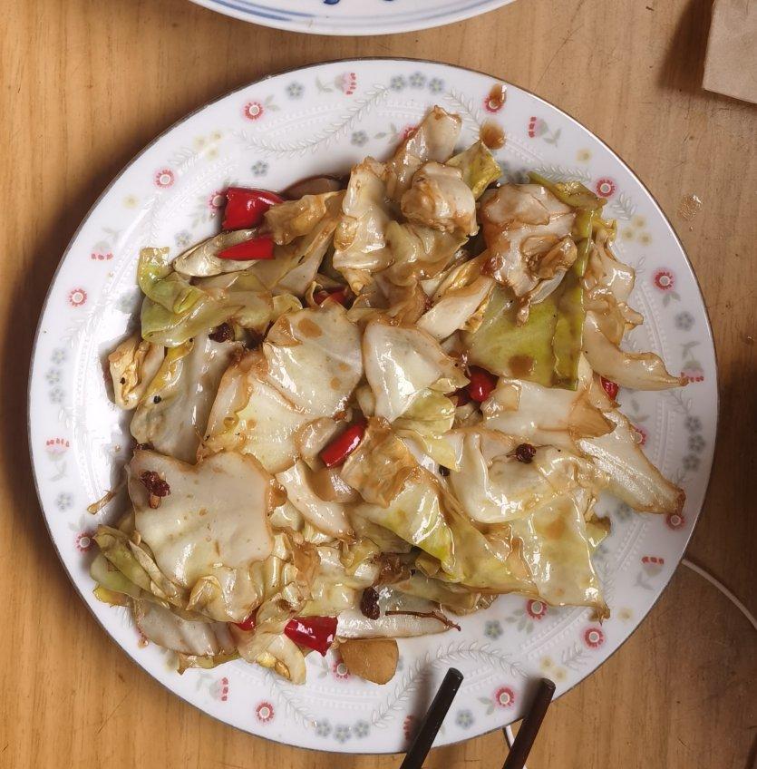 5分钟快手菜，手撕包菜